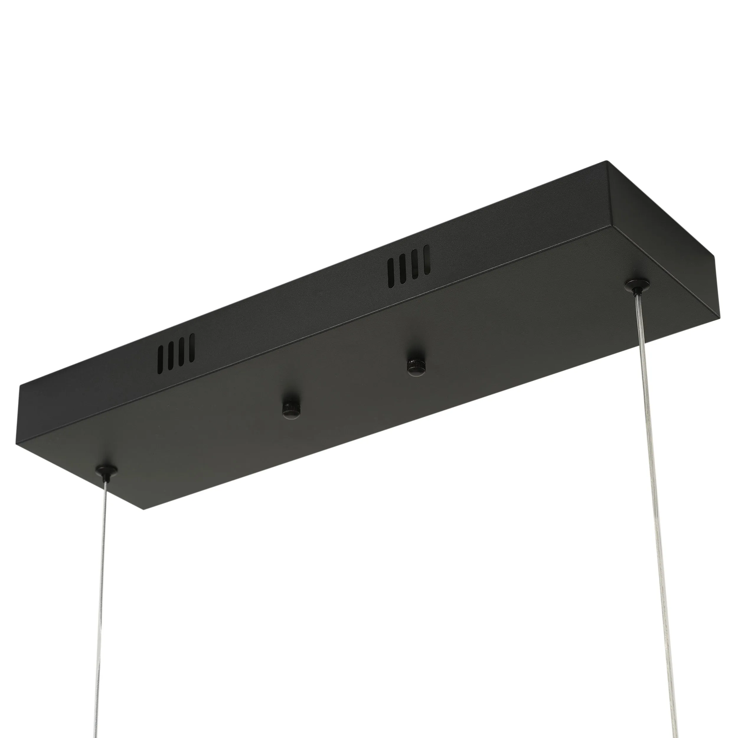1-Light Modern Style Dcurved Wrap-Around Shape LED Chandelier