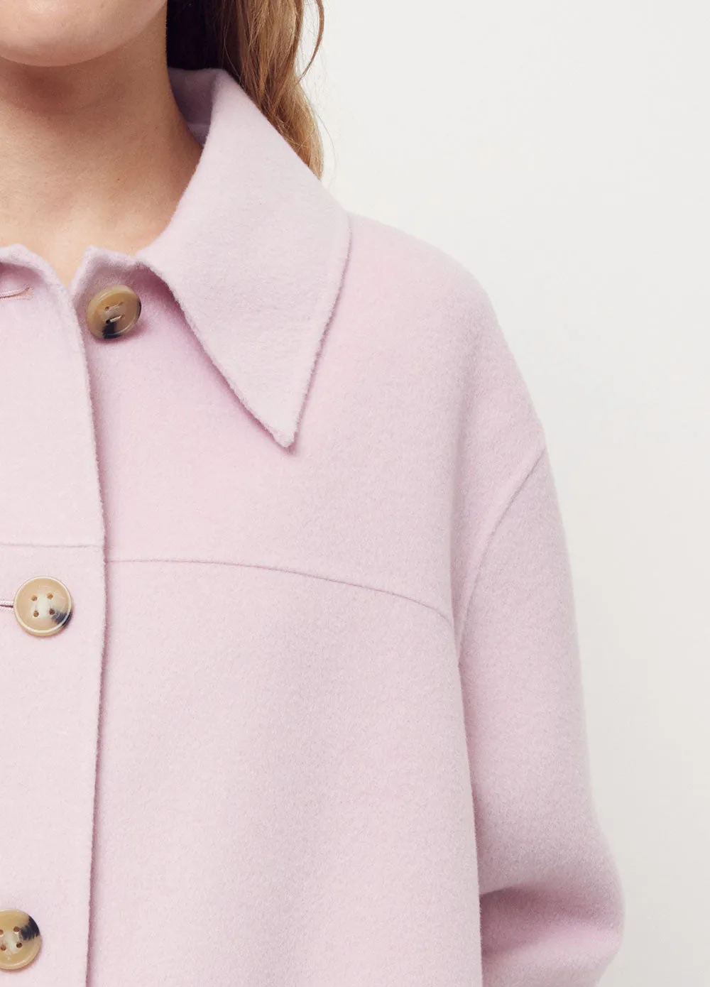 Boiled Wool Overshirt