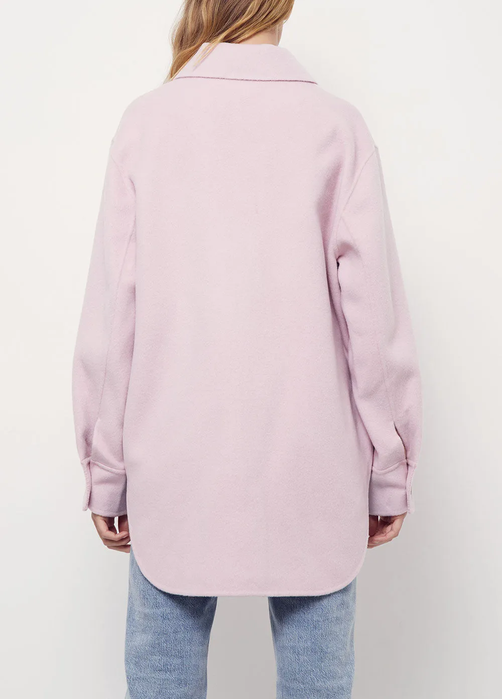 Boiled Wool Overshirt