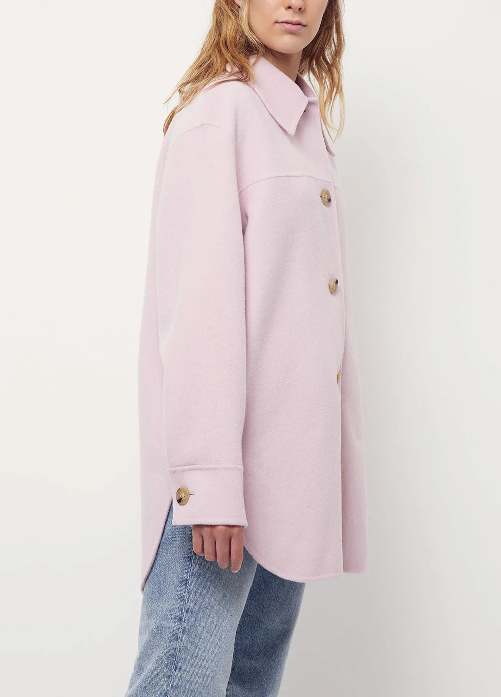 Boiled Wool Overshirt