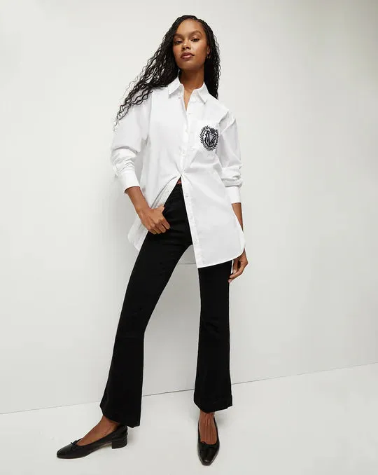 Carson High Rise Ankle Flare (Onyx)