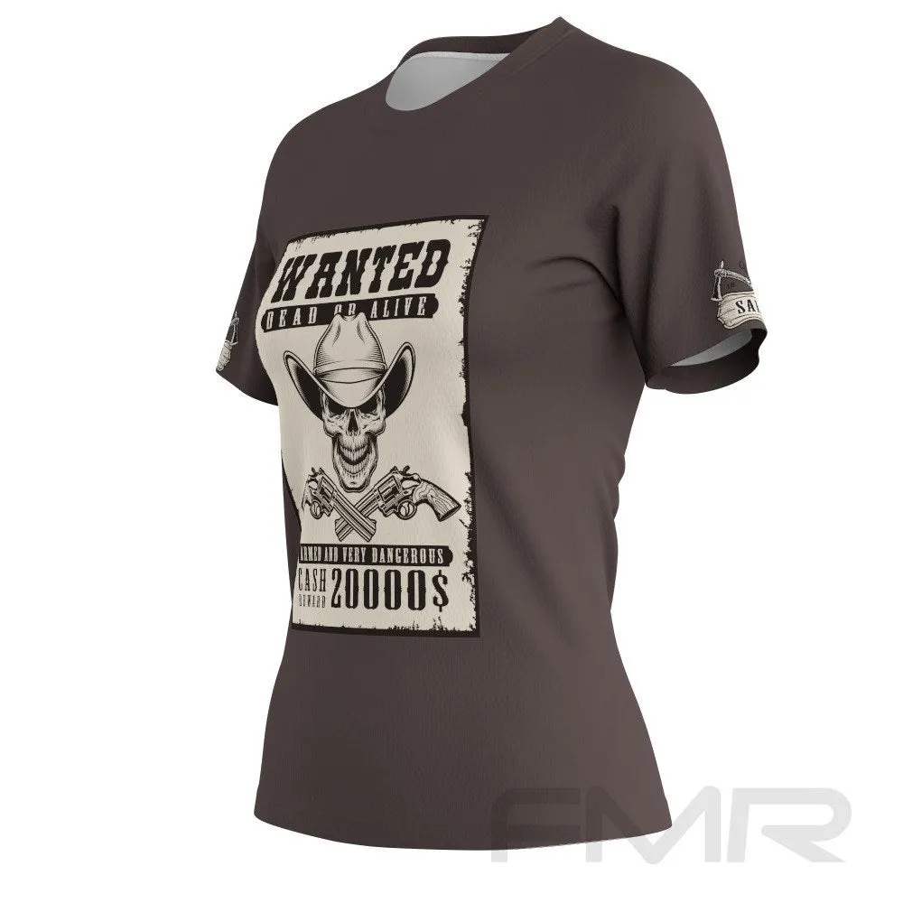 FMR Women's Wild West Short Sleeve Running Shirt