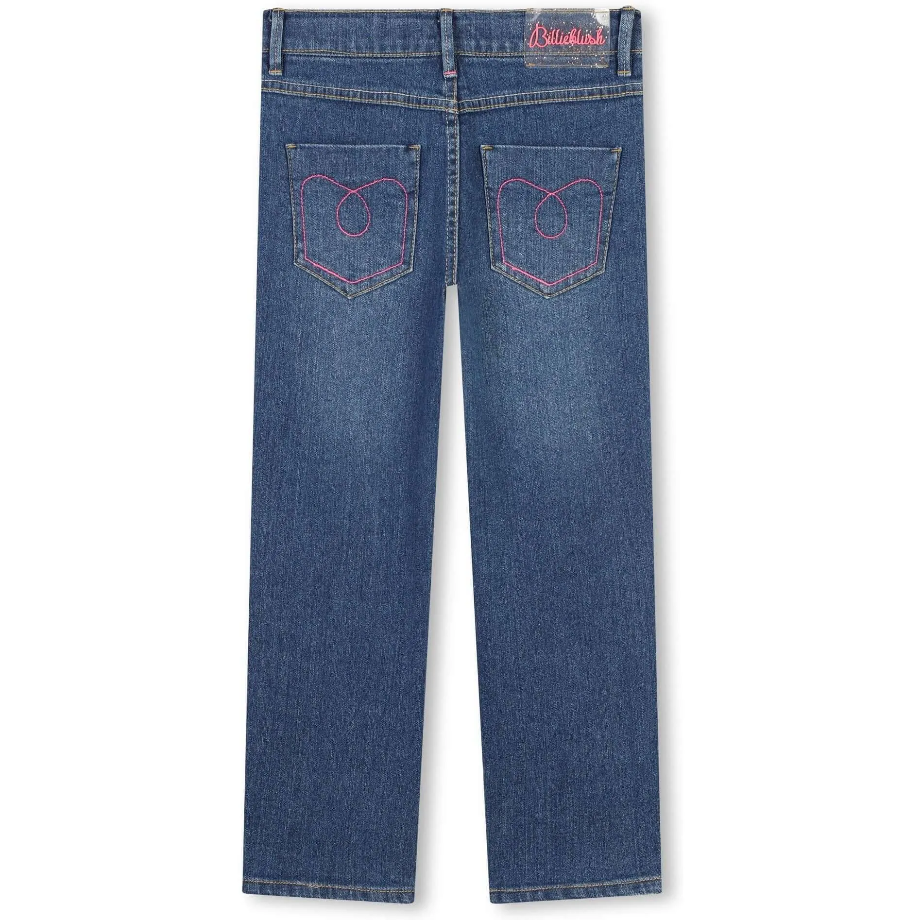 Girls Heart Denim Jeans