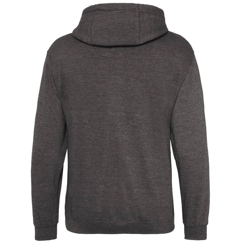 Heavyweight Script Hoodie Charcoal