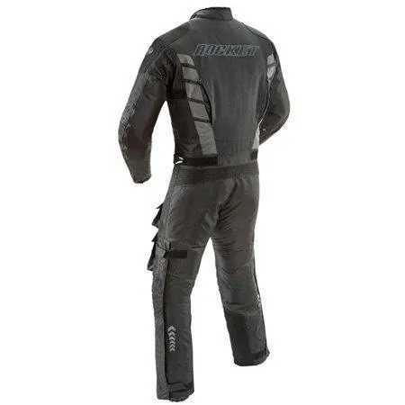 Joe Rocket 'Survivor' Mens Black Textile Riding Suit