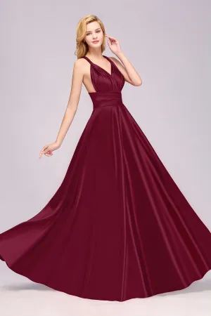 Long Bridesmaid Dresses
