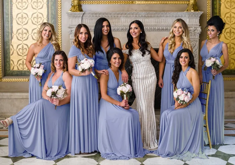 Long Bridesmaid Dresses