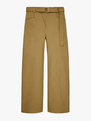 Mid rise trousers