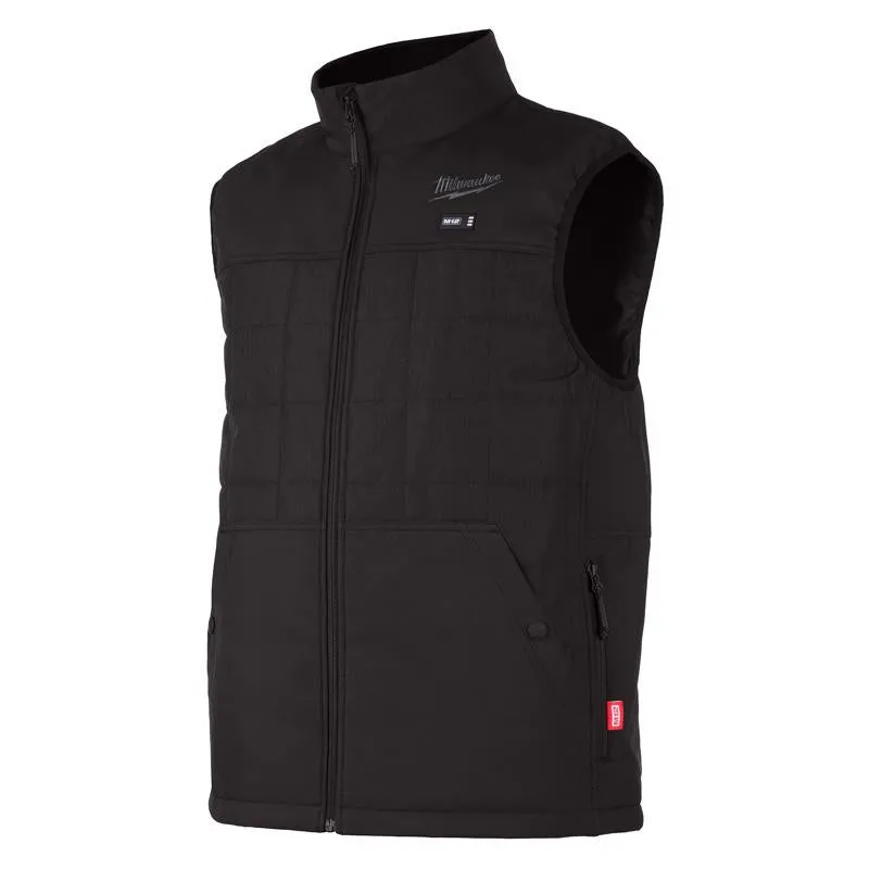 Milwaukee M12 Axis L Sleeveless Men's Full-Zip Heated Vest Black