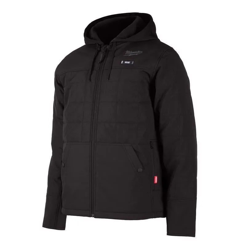 Milwaukee M12 AXIS XXL Long Sleeve Unisex Full-Zip Heated Jacket Kit Black