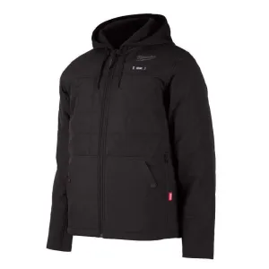 Milwaukee M12 AXIS XXL Long Sleeve Unisex Full-Zip Heated Jacket Kit Black