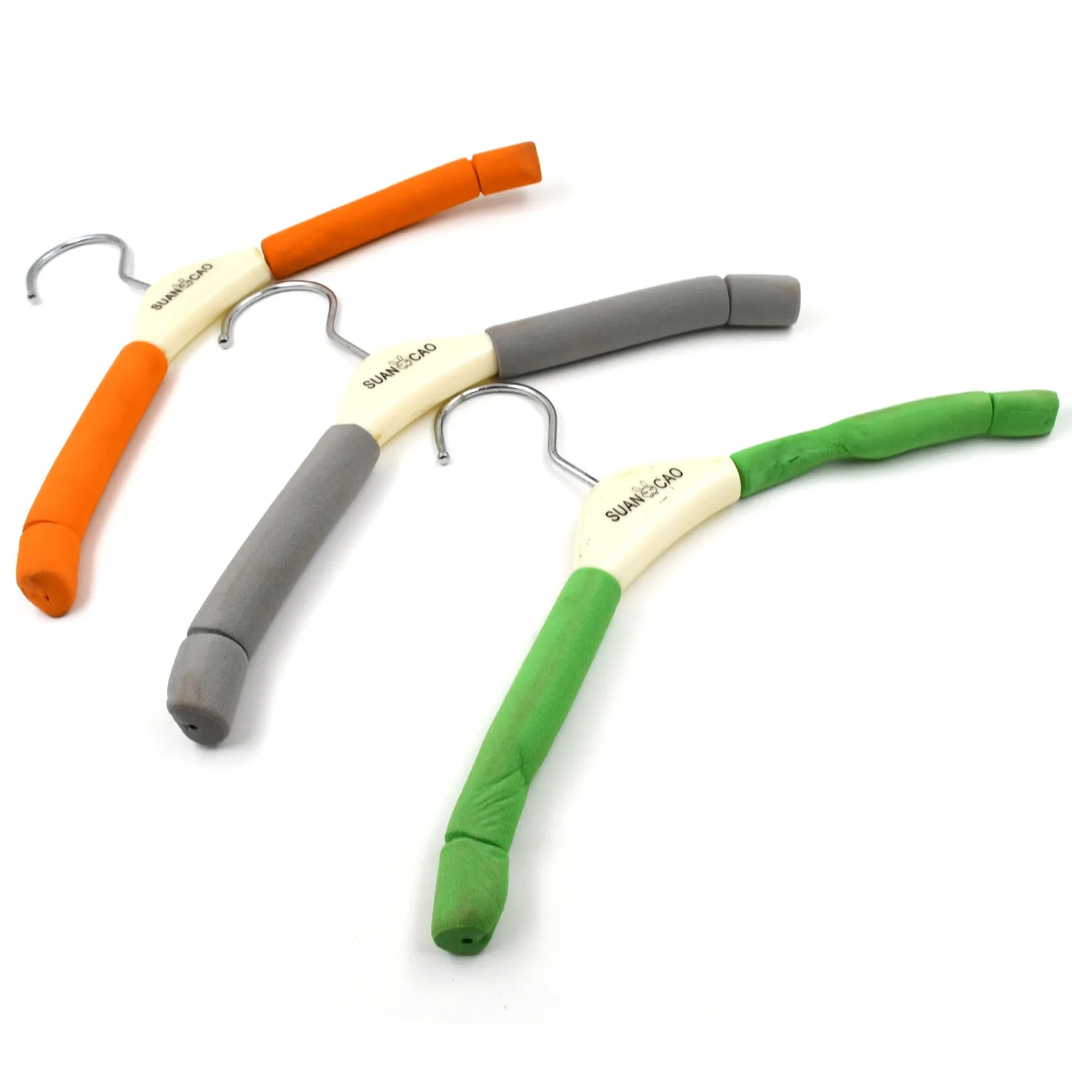 Multi-Use Solid Sponge Hanger for Closet & Pants (1 Pc)