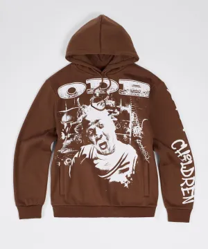 ODB Bastard Oversized Hoodie - Brown