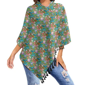 Park Map Tassel Cape