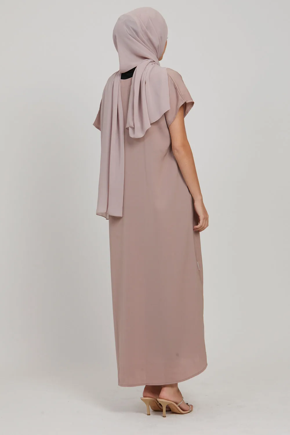 Premium Nidha Inner Slip Dress - Malted Caramel