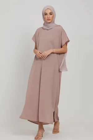 Premium Nidha Inner Slip Dress - Malted Caramel