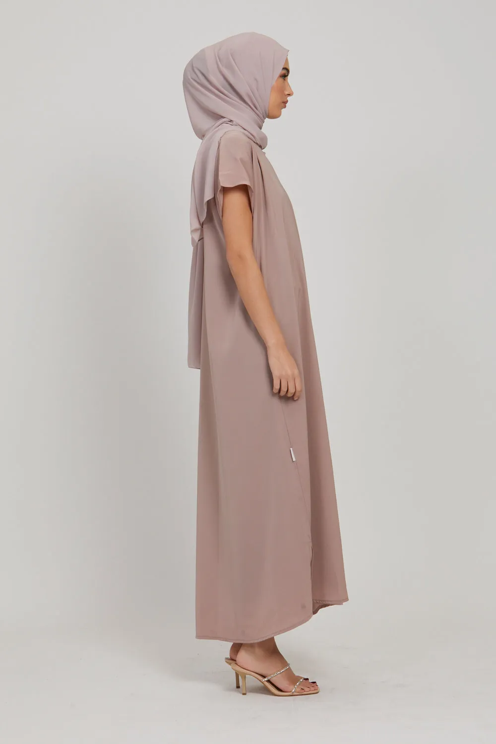 Premium Nidha Inner Slip Dress - Malted Caramel