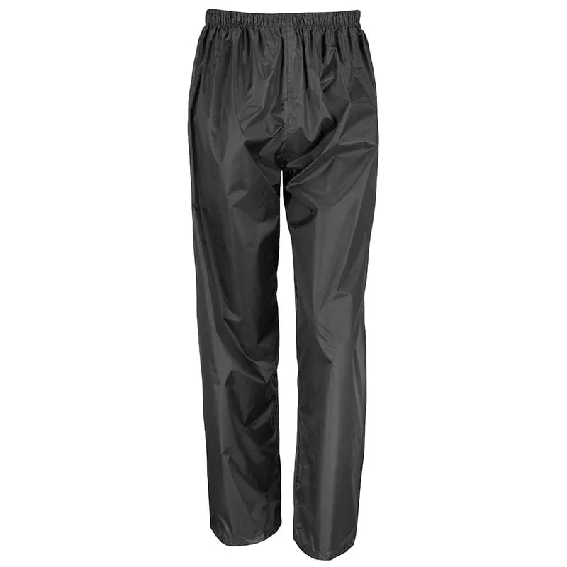 Result Core R226J Junior Waterproof Rain Trousers