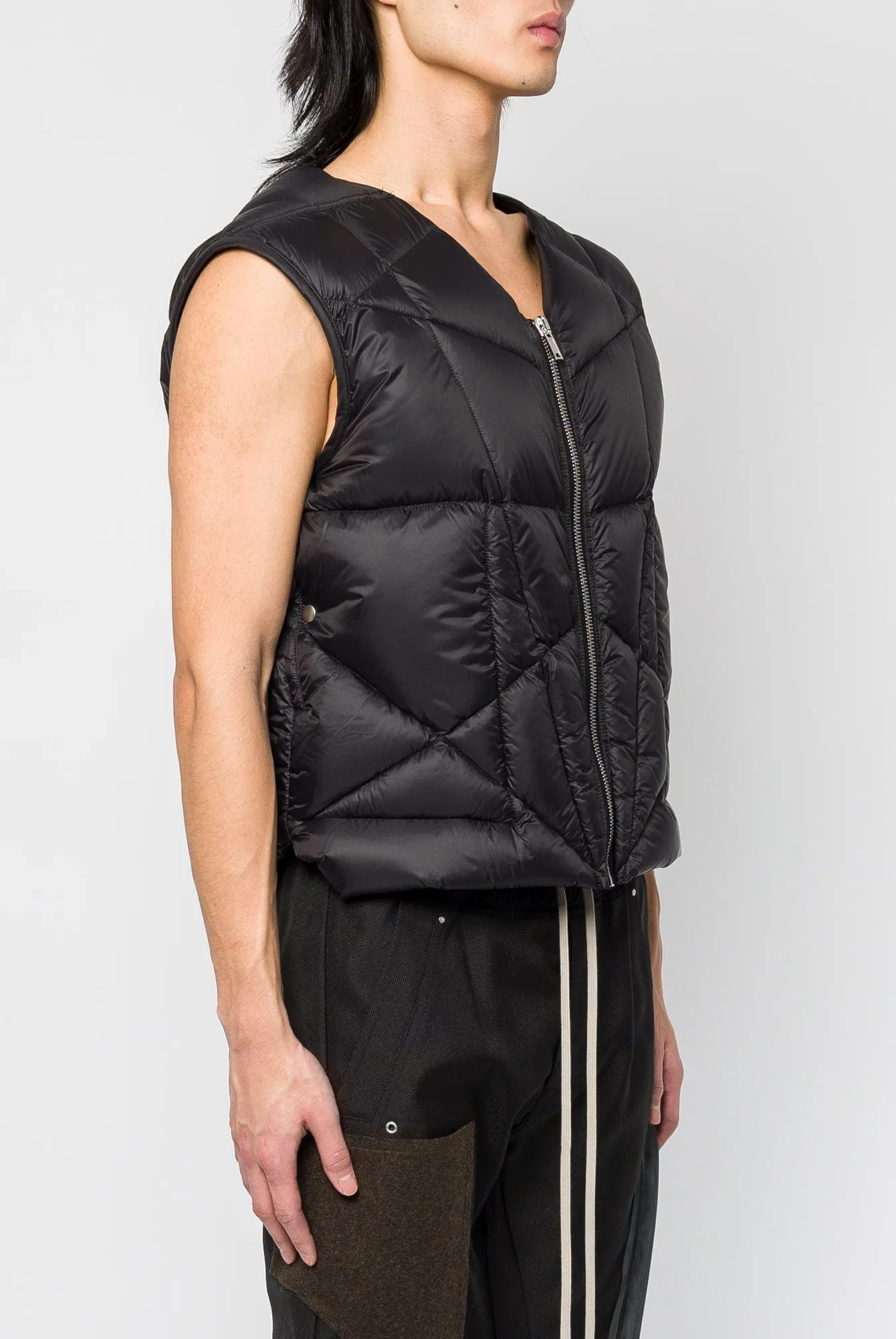 Rick Owens Short Sleeve Liner in Black