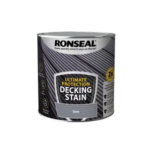 Ronseal Ultimate Protection Decking Stain - Slate 2.5L