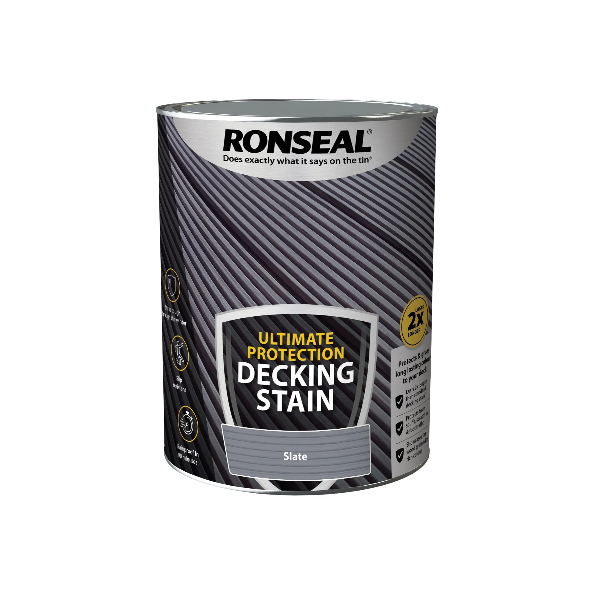 Ronseal Ultimate Protection Decking Stain - Slate 5L