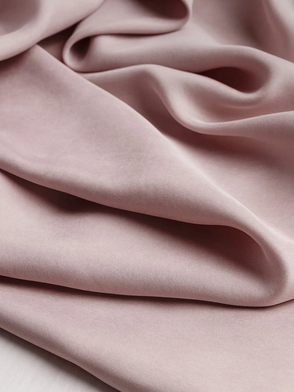 Sandwashed Cupro - Dusty Pink - Swatch