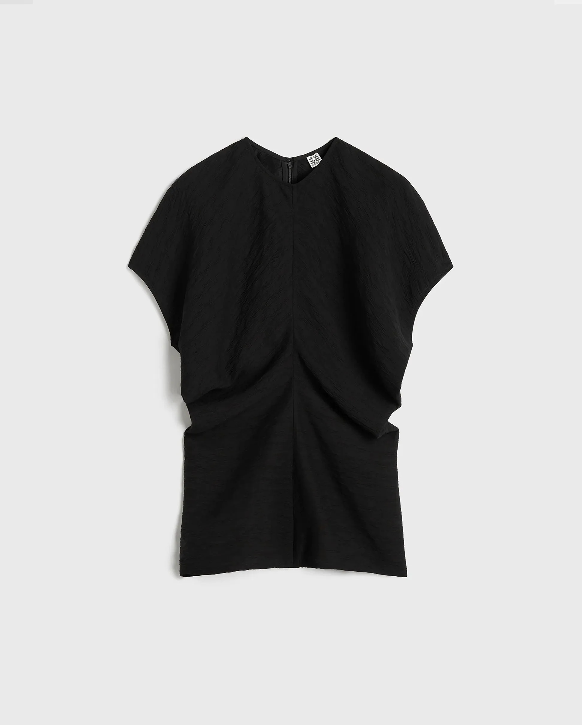 SLOUCH WAIST TOP / BLACK