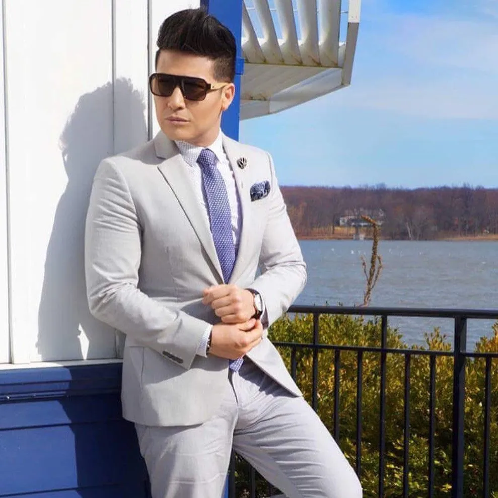 Three Ties, Pocket Squares and Lapel Flowers Starter Kit