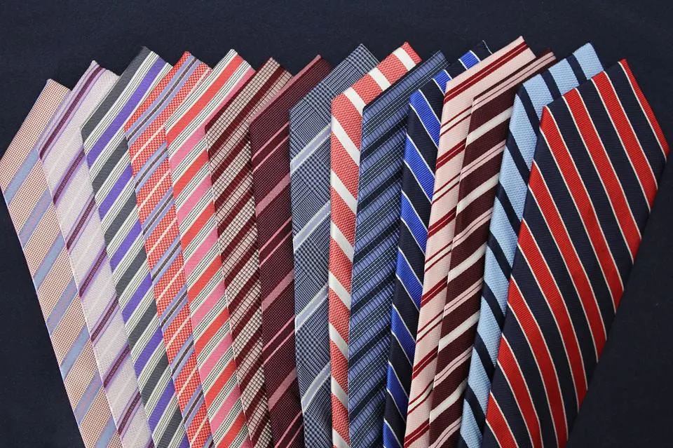 Three Ties, Pocket Squares and Lapel Flowers Starter Kit