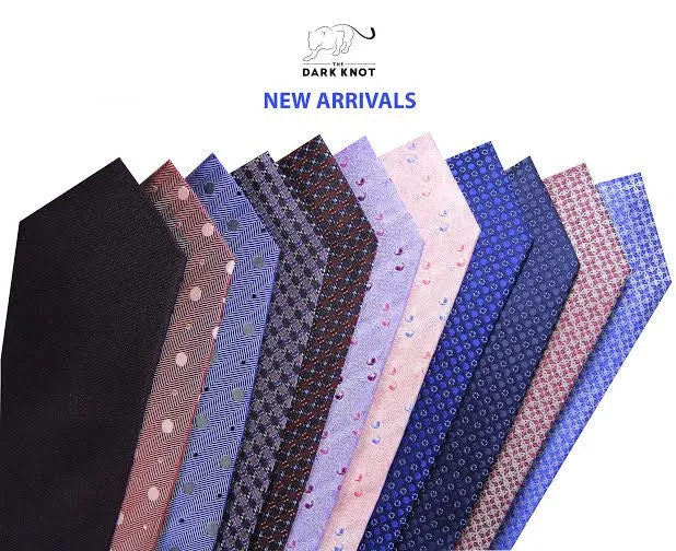 Three Ties, Pocket Squares and Lapel Flowers Starter Kit