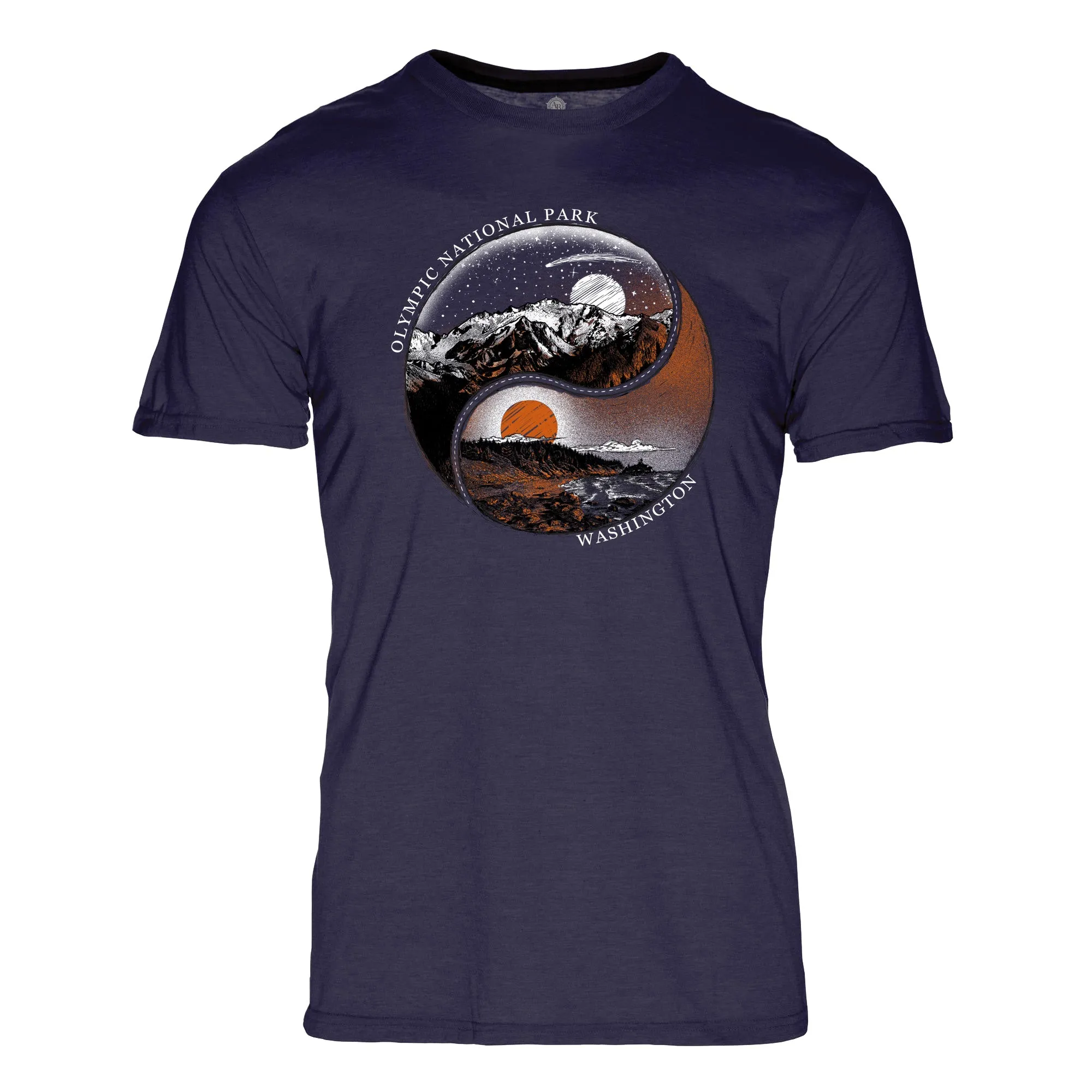 Yin Yang Olympic National Park REPREVE® Crew T-Shirt